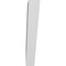 Ekena Millwork 5 1/2-in. W x 32-in. D x 36-in. H Traditional Architectural Grade PVC Knee Brace BRCP055X32X36TRA - alternate 6